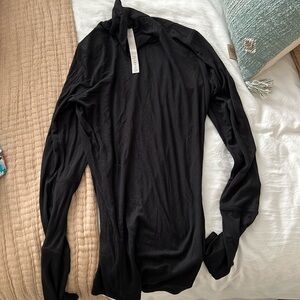 Soft black long sleeve Lululemon athletica shirt size large medium